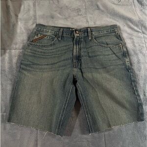 Ariat Jeans but cut into jorts size 33